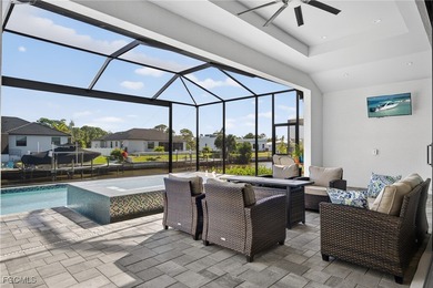 PRIME WATERFRONT IN CAPE CORAL! CONTEMPORARY 3 BEDROOM PLUS DEN on Burnt Store Golf Club in Florida - for sale on GolfHomes.com, golf home, golf lot