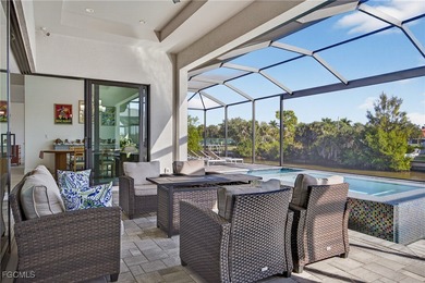 PRIME WATERFRONT IN CAPE CORAL! CONTEMPORARY 3 BEDROOM PLUS DEN on Burnt Store Golf Club in Florida - for sale on GolfHomes.com, golf home, golf lot