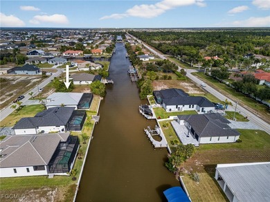 PRIME WATERFRONT IN CAPE CORAL! CONTEMPORARY 3 BEDROOM PLUS DEN on Burnt Store Golf Club in Florida - for sale on GolfHomes.com, golf home, golf lot