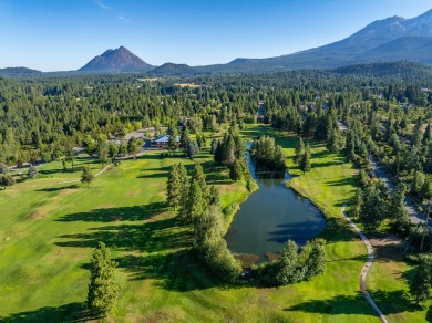 Sentinel Retreat rises boldly from its ridge-top setting above on Mount Shasta Resort in California - for sale on GolfHomes.com, golf home, golf lot