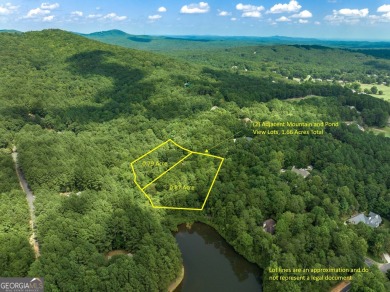 Enjoy Mountain and Pond Views from this 1.66 Acre tract composed on The Orchard Golf and Country Club in Georgia - for sale on GolfHomes.com, golf home, golf lot