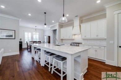 Unparalleled custom finishes, spacious rooms and an open concept on Savannah Quarters Country Club in Georgia - for sale on GolfHomes.com, golf home, golf lot