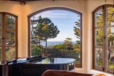 Early California Spanish Style Estate, Perfected for Modern on Poppy Hills Golf Course in California - for sale on GolfHomes.com, golf home, golf lot
