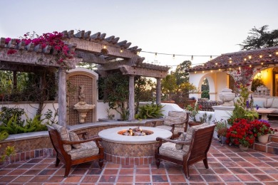Early California Spanish Style Estate, Perfected for Modern on Poppy Hills Golf Course in California - for sale on GolfHomes.com, golf home, golf lot