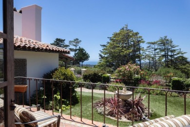 Early California Spanish Style Estate, Perfected for Modern on Poppy Hills Golf Course in California - for sale on GolfHomes.com, golf home, golf lot