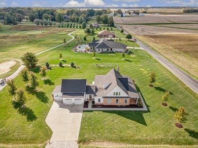 Country living minutes from town. This exceptional custom-built on Oak Brook Golf Club in Illinois - for sale on GolfHomes.com, golf home, golf lot