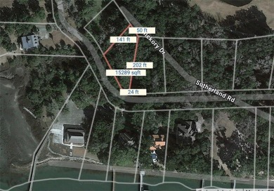 Build your dream home on this prime lot in gated Sutherland on Sapelo Hammock Golf Club in Georgia - for sale on GolfHomes.com, golf home, golf lot