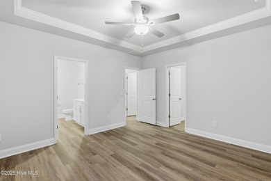 The Kent is a stunning open-concept home designed for effortless on Harbour Point Golf Club in North Carolina - for sale on GolfHomes.com, golf home, golf lot