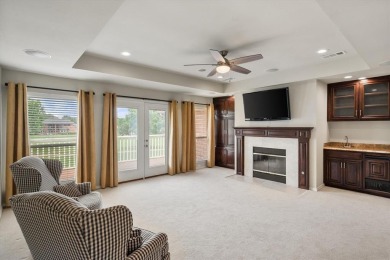 Welcome to this stunning custom-built home overlooking the 17th on Walnut Creek Country Club in Texas - for sale on GolfHomes.com, golf home, golf lot