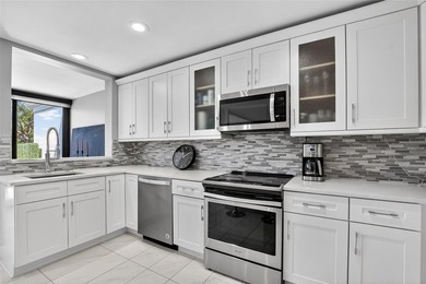 Rarely available two-bedroom, two-bath villa in the Peppertree on  in Florida - for sale on GolfHomes.com, golf home, golf lot