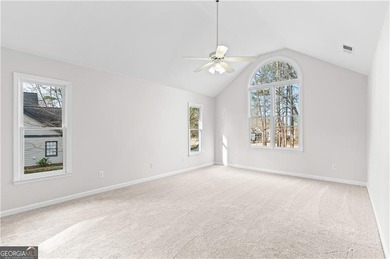 RARE FIND! This Eagle Watch home has 2 TRUE MASTER BEDROOMS with on Canongate At Eagle Watch Golf Club in Georgia - for sale on GolfHomes.com, golf home, golf lot