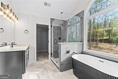 RARE FIND! This Eagle Watch home has 2 TRUE MASTER BEDROOMS with on Canongate At Eagle Watch Golf Club in Georgia - for sale on GolfHomes.com, golf home, golf lot