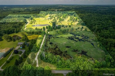 123+ Acres with a Lake, 2 Pole Barns, a Club House & a 2 on Arcadia Hills Golf Course in Michigan - for sale on GolfHomes.com, golf home, golf lot