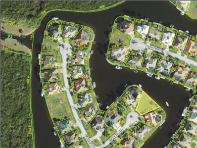 ONE OF A KIND SAILBOAT ACCESS KEY LOT in Burnt Store Isles that on Twin Isles Country Club in Florida - for sale on GolfHomes.com, golf home, golf lot