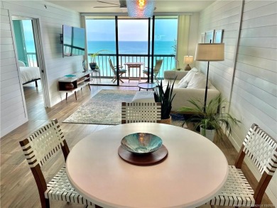 Welcome to your coastal retreat! This beautifully furnished on Island Dunes Country Club in Florida - for sale on GolfHomes.com, golf home, golf lot