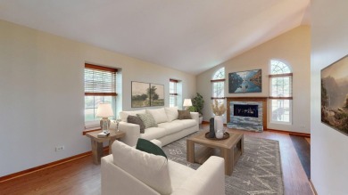 Welcome home! A rarely available ranch townhome with a full on Antioch Golf Club in Illinois - for sale on GolfHomes.com, golf home, golf lot
