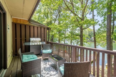 Steps to Lake off back porch with your own private boat dock! on DeSoto Golf Course in Arkansas - for sale on GolfHomes.com, golf home, golf lot