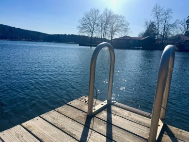 Steps to Lake off back porch with your own private boat dock! on DeSoto Golf Course in Arkansas - for sale on GolfHomes.com, golf home, golf lot