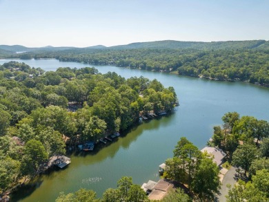 Steps to Lake off back porch with your own private boat dock! on DeSoto Golf Course in Arkansas - for sale on GolfHomes.com, golf home, golf lot