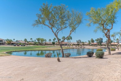 STUNNING VIEWS! Enjoy golf, lake, & mountain views from the on Tuscany Falls At Pebble Creek in Arizona - for sale on GolfHomes.com, golf home, golf lot