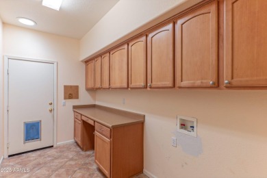 STUNNING VIEWS! Enjoy golf, lake, & mountain views from the on Tuscany Falls At Pebble Creek in Arizona - for sale on GolfHomes.com, golf home, golf lot