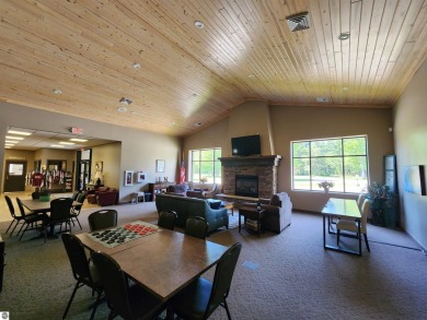 Built in 2018, this charming 3 bedroom, 2 bath ranch-style home on Lakes of the North Deer Run Golf Course in Michigan - for sale on GolfHomes.com, golf home, golf lot
