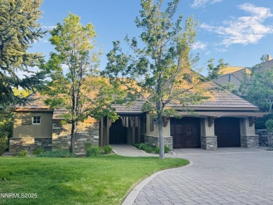 Single story Cottage looking over the 18th fairway, located in a on Montreux Golf and Country Club in Nevada - for sale on GolfHomes.com, golf home, golf lot