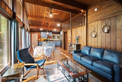 Let the outside in with this beautiful original Lake Naomi cabin on Lake Naomi Timber Trails Golf Club in Pennsylvania - for sale on GolfHomes.com, golf home, golf lot