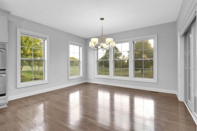 Overlooking a tranquil pond and the 7th Fairway of the New on New Albany Links Golf Club in Ohio - for sale on GolfHomes.com, golf home, golf lot