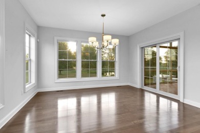 Overlooking a tranquil pond and the 7th Fairway of the New on New Albany Links Golf Club in Ohio - for sale on GolfHomes.com, golf home, golf lot