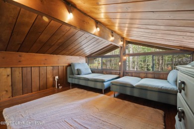 Let the outside in with this beautiful original Lake Naomi cabin on Lake Naomi Timber Trails Golf Club in Pennsylvania - for sale on GolfHomes.com, golf home, golf lot