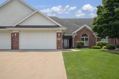 Pride of ownership in this one owner all-brick condo overlooking on Thunder Hills Country Club in Iowa - for sale on GolfHomes.com, golf home, golf lot