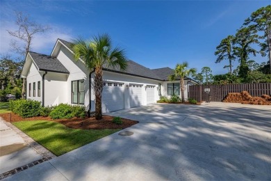 Finished in 2023, this stunning 4-bedroom, 3.5-bath home offers on The King and Prince Golf Course, Home of the Hampton Club in Georgia - for sale on GolfHomes.com, golf home, golf lot