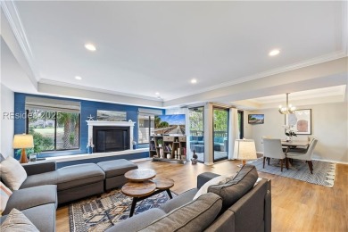This beautifully updated Fazio Villa offers 3 bedrooms and 3 on Palmetto Dunes Golf Course and Resort in South Carolina - for sale on GolfHomes.com, golf home, golf lot