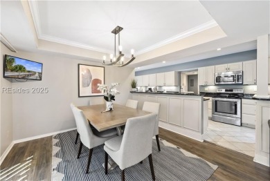 This beautifully updated Fazio Villa offers 3 bedrooms and 3 on Palmetto Dunes Golf Course and Resort in South Carolina - for sale on GolfHomes.com, golf home, golf lot