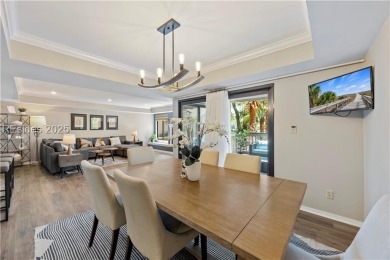 This beautifully updated Fazio Villa offers 3 bedrooms and 3 on Palmetto Dunes Golf Course and Resort in South Carolina - for sale on GolfHomes.com, golf home, golf lot
