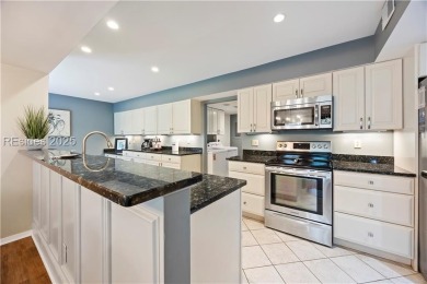 This beautifully updated Fazio Villa offers 3 bedrooms and 3 on Palmetto Dunes Golf Course and Resort in South Carolina - for sale on GolfHomes.com, golf home, golf lot
