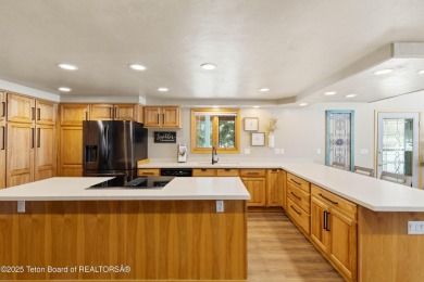 Spacious residence bordering the #7 hole at Cedar Creek Golf on Star Valley RV Golf Course in Wyoming - for sale on GolfHomes.com, golf home, golf lot