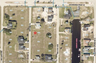 Great cleared homesite in the fast-growing NW Cape Coral! on Burnt Store Golf Club in Florida - for sale on GolfHomes.com, golf home, golf lot