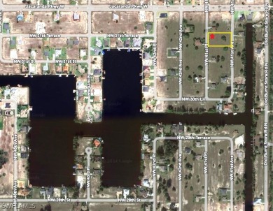 Great cleared homesite in the fast-growing NW Cape Coral! on Burnt Store Golf Club in Florida - for sale on GolfHomes.com, golf home, golf lot