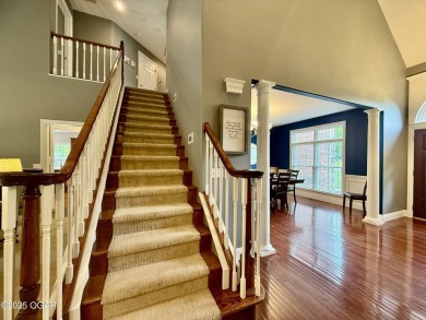 Executive Style Brick Home with 5 Beds, 4.5 Baths, 3 car garage on Neosho Municipal Golf Course in Missouri - for sale on GolfHomes.com, golf home, golf lot
