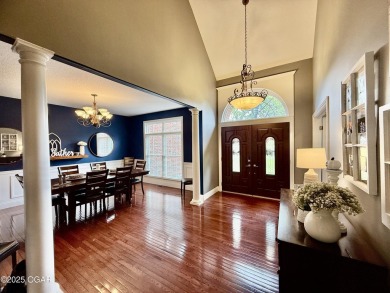 Executive Style Brick Home with 5 Beds, 4.5 Baths, 3 car garage on Neosho Municipal Golf Course in Missouri - for sale on GolfHomes.com, golf home, golf lot