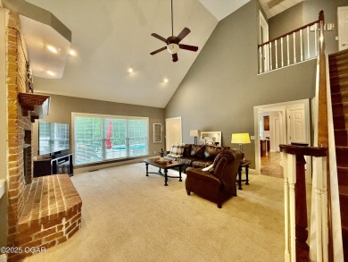 Executive Style Brick Home with 5 Beds, 4.5 Baths, 3 car garage on Neosho Municipal Golf Course in Missouri - for sale on GolfHomes.com, golf home, golf lot