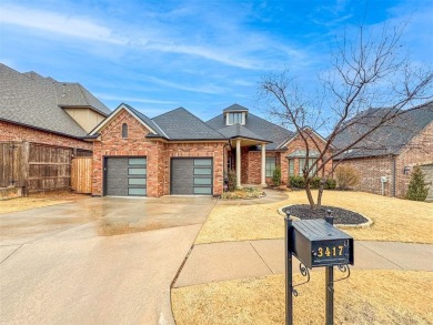 An exquisite villa in the highly sought-after Rose Creek on Rose Creek Golf Club in Oklahoma - for sale on GolfHomes.com, golf home, golf lot