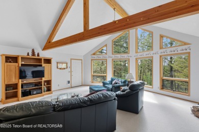 Surrounded by towering evergreens and endless mountain views on Star Valley RV Golf Course in Wyoming - for sale on GolfHomes.com, golf home, golf lot