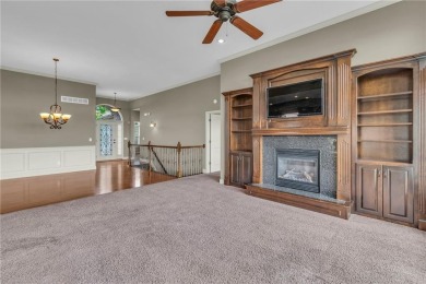 This gorgeous home is located on the 9th fairway of the golf on Golf Club of Creekmoor in Missouri - for sale on GolfHomes.com, golf home, golf lot