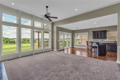 This gorgeous home is located on the 9th fairway of the golf on Golf Club of Creekmoor in Missouri - for sale on GolfHomes.com, golf home, golf lot