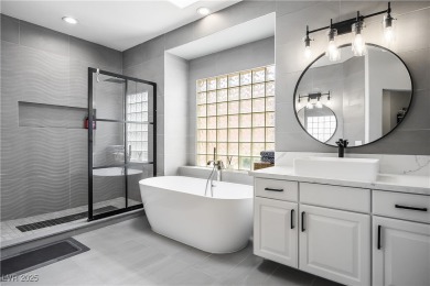 Experience elevated living at 4549 Largo Cantata St, nestled in on Siena Golf Club in Nevada - for sale on GolfHomes.com, golf home, golf lot