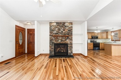 Welcome to this beautiful 3-bedroom, 2-bath home located in a on Carolina Trace Country Club in North Carolina - for sale on GolfHomes.com, golf home, golf lot