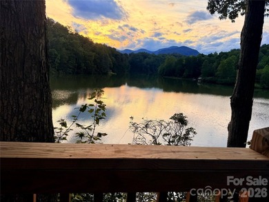 Tucked inside the gated community of Riverbend at Lake Lure on Lake Lure Municipal Golf Course in North Carolina - for sale on GolfHomes.com, golf home, golf lot